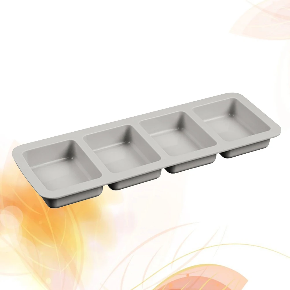 

Silicone Soap Mold Diy Tool Rectangular Loaf Chocolate Cake Mold Microwave Oven Freezer Safe Durable Non-Stick Flexible