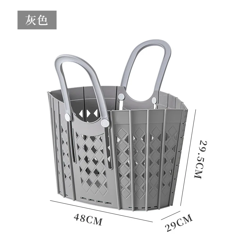 

large-capacity portable for home use, buying vegetable basket, home life artifact, sundries sorting and storage basket