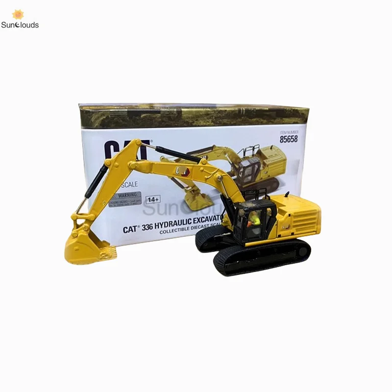 For CATERPILLAR Model 336 Hydraulic Excavator DM85658 Alloy 1:87 Scale Die Cast Model Toy Car & Collection Gift & Display