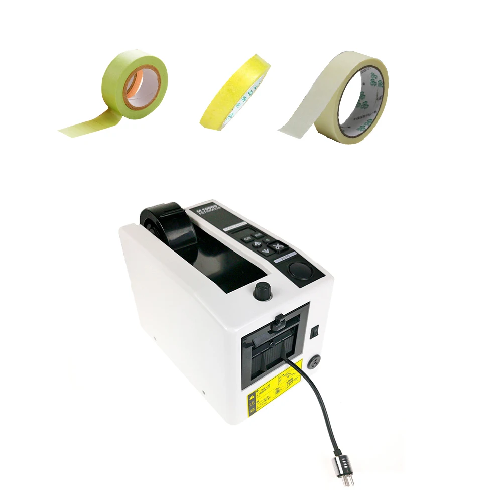 Transparent Packing Tape Cutting Tape Machine M-1000S 18W Automatic Tape Dispenser M1000S 5-999mm