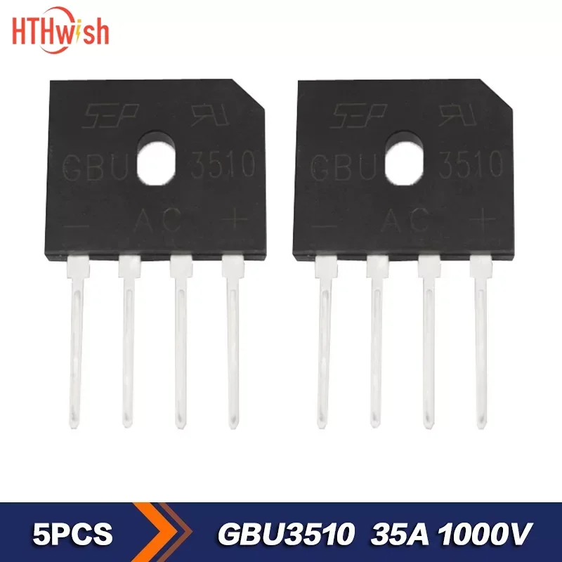 5pcs/lot GBU3510 Rectifier Diode 1000V 35A Rectifier Diode Electronic Components Kit