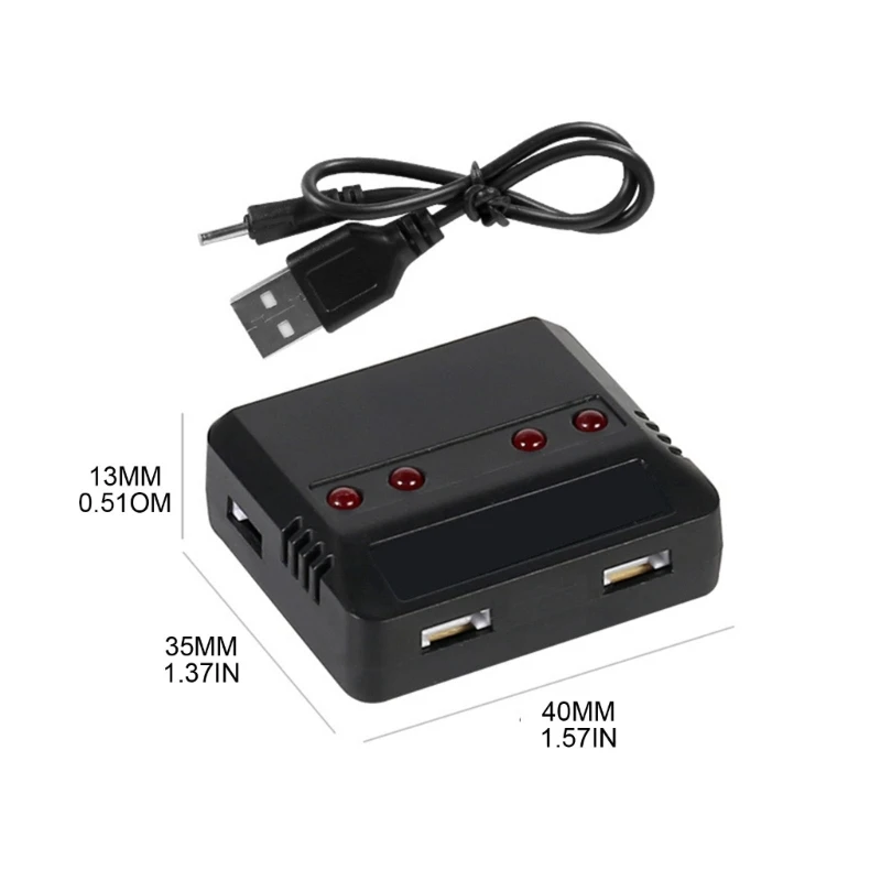3.7V يبو 4 في 1 / 5 في 1USB شاحن ل E010 H31 X4 Syma X5SW X5C X5HW #4