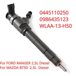 0445110250 WLAA13H50 WLAA-13-H50 New Diesel Fuel Injector Nozzle for Mazda BT-50 Ford Ranger 2.5L 2006-2011