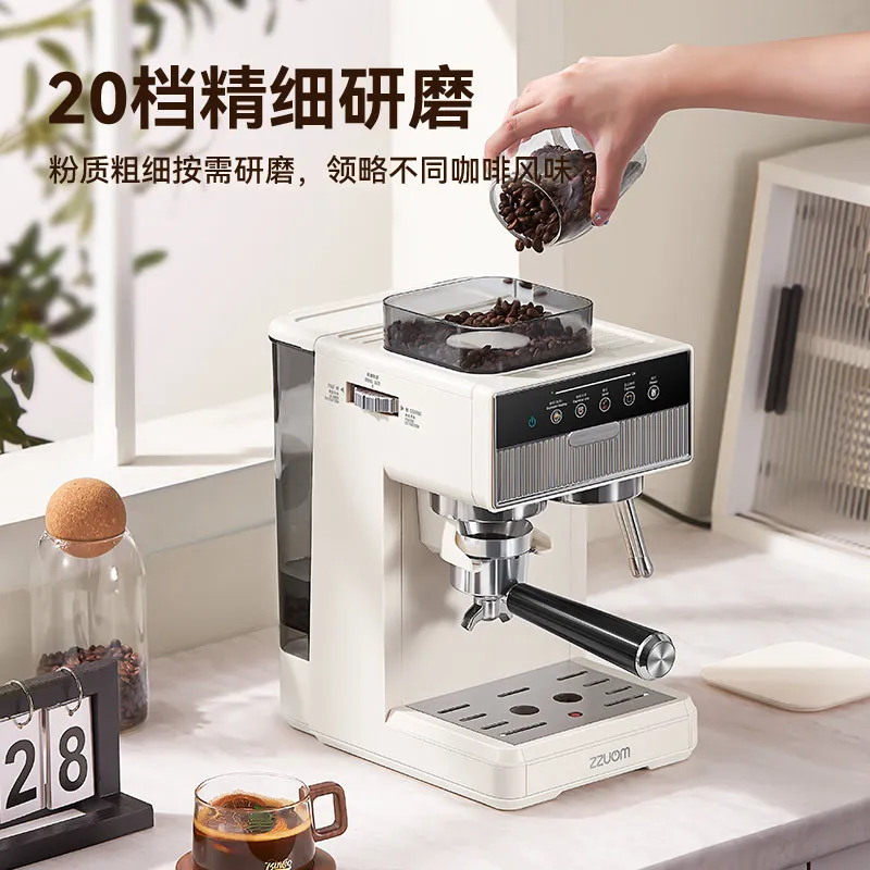 KOIDA Высокопроизводительная коммерческая эспрессо-машина с сенсорным экраном и автоматическим дисплеем температуры с резервуаром для молока для хлебобулочных изделий