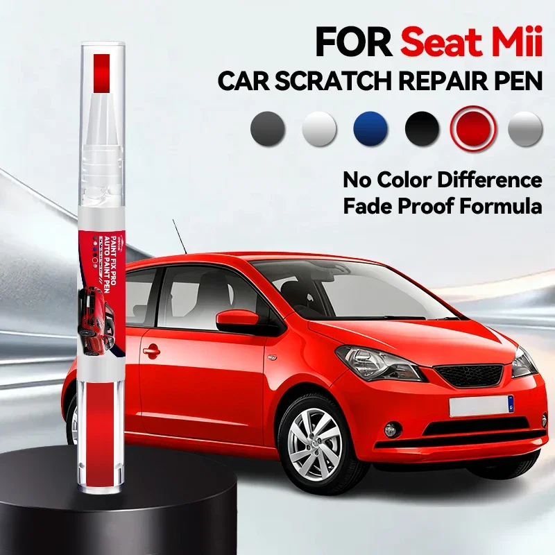 

Ручка-корректор для ремонта автомобильной краски (для Seat Mii): аксессуары для устранения царапин, цвета: асфальтовый синий, белый, красный, полуночный черный, серебристый