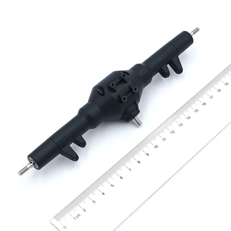 BAAA-Metal Differential Gear Front Rear Wave Box Hydraulic Transmission Box RC Car Accessories for WLtoys 12428 12423 Upgrade