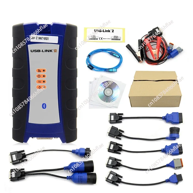 ل NEXIQ USB Link 2 بلوتوث شاحنة ديزل أداة تشخيصية متعددة واجب خطأ الماسح الضوئي obd obd2 كاشف قارئ رمز المتاعب