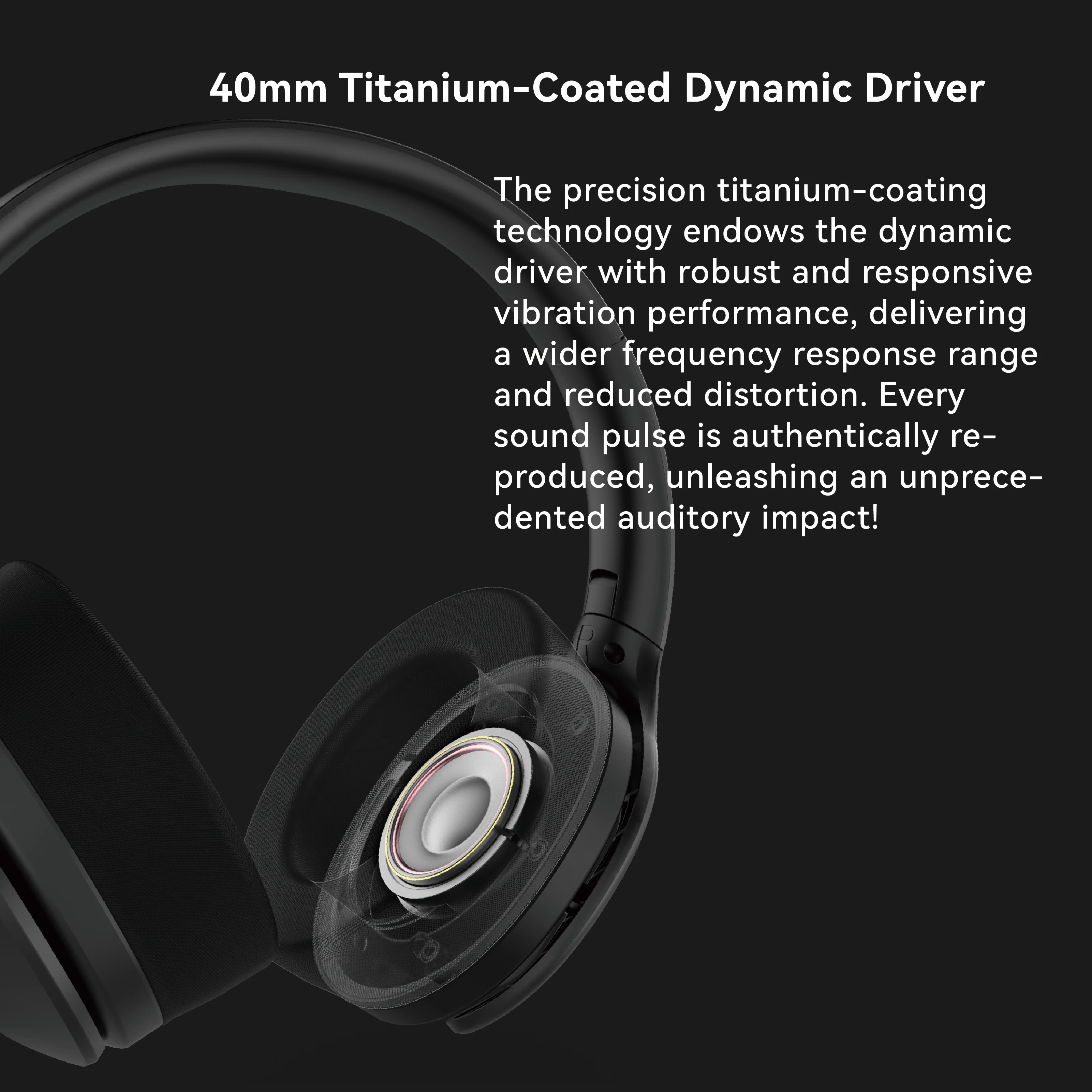 TIN HIFI Chronos Immersive 3.0 Advanced Somatosensory Technology Headphones with Dual-Mode Connection Bluetooth + 2.4G Handsfree