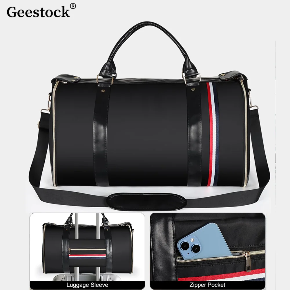 Geestock コンバーチブル トラベル ガーメント バッグ キャリーオン ウィークエンド バッグ トラベル ダッフル トートバッグ ヨガ ジムバッグ 旅行 出張 スポーツ用