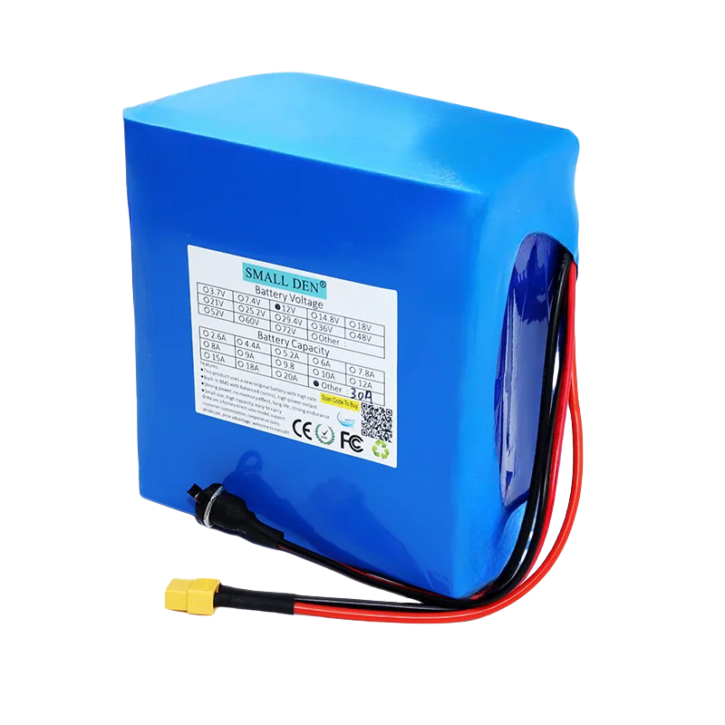 12.8 V 30Ah New 33140 Lifepo4 Battery Pack 4S2P Large Capacity 30A Same Port BMS Suitable for Electric Boat UPS Electric Toy AAA