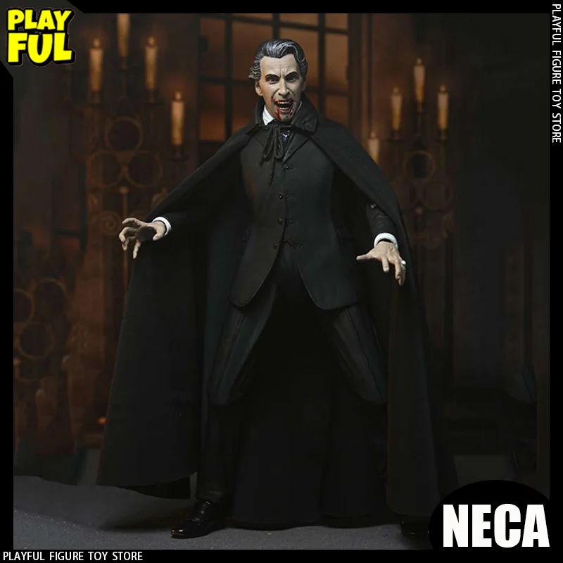 New In Stock Original Neca Horror Of Dracula Anime Figure Neca 07000 1958 Dracula Action Figure Doll Statues Custom Toy Kid Gift