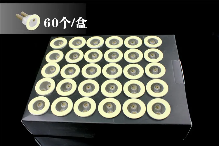 60PCS Wormwood column paste  Argyi short sticker Moxibustion Double head  moxa cone sticks herb plant Chinese Medicine Plaster