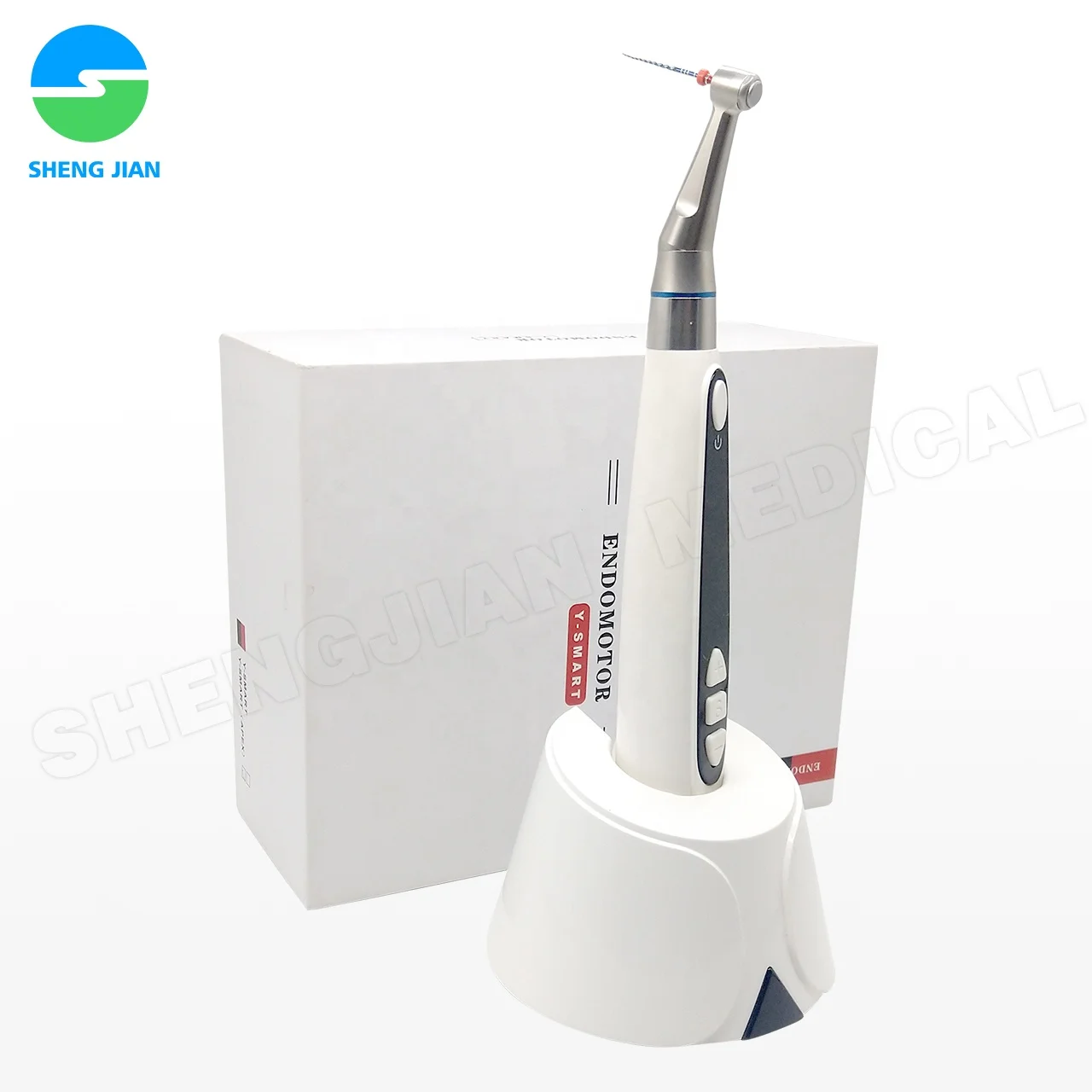 

SHENGJIAN Root Canal Treatment Cordless Dental Endomotor Contra Angle Dental Led Wireless Endo Motor