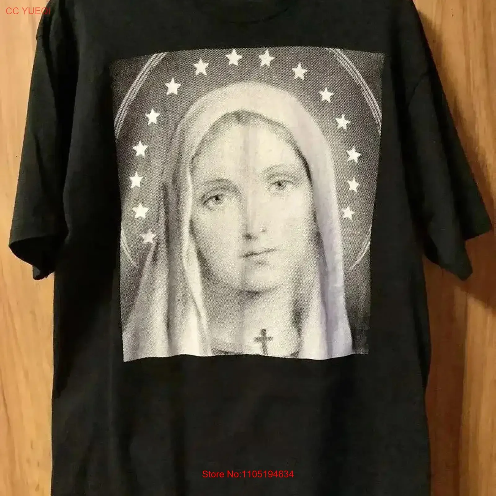 rare90s Vintage Archaic Smile Big Mary T Shirt Washed Stylish Breathable graphic Versatile Slightly vintage Washed fashion