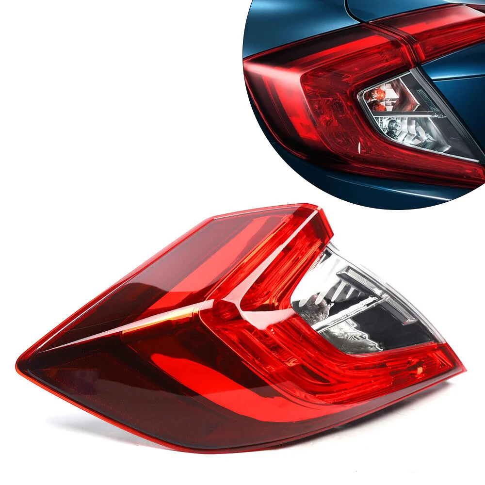 Rear Tail Light For Honda Civic Sedan 2016 2017 2018 2019 Brake Turn Signal Reverse Lamp Left Right Pair Assembly - view 4