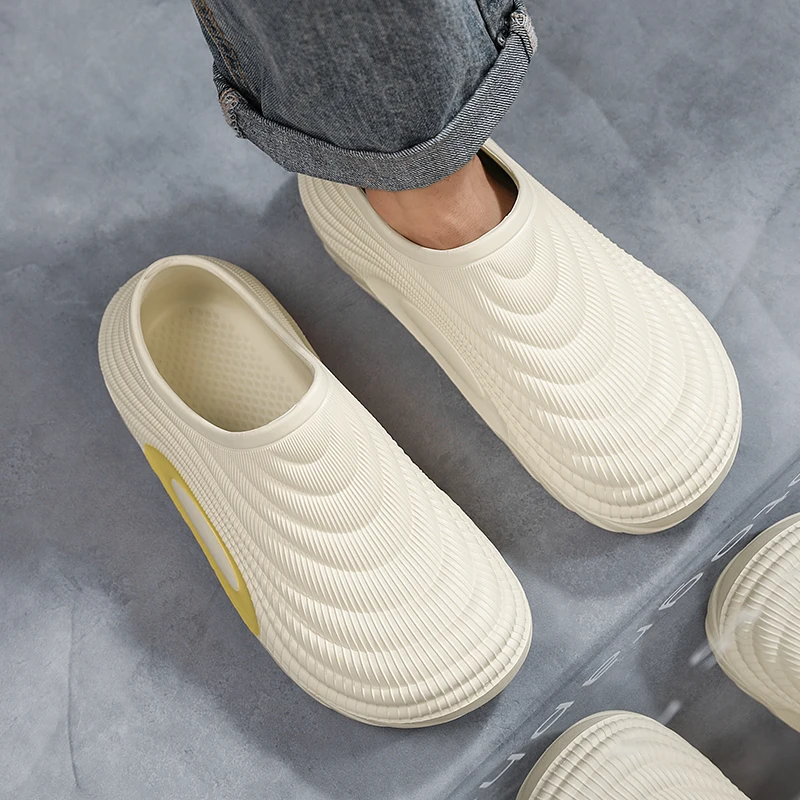 Baotou Slippers for Men 2025 New Model Non-Slip Anti-Odor Sports Outdoor Waterproof Sandals Kitchen Work Shoes view 5