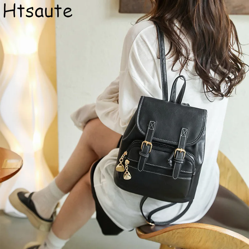 

Women PU Leather Backpacks Shoulder Bag Designer Bagpack Female Girls Fashion Daypacks Teenager School Bags Mochilas Feminina