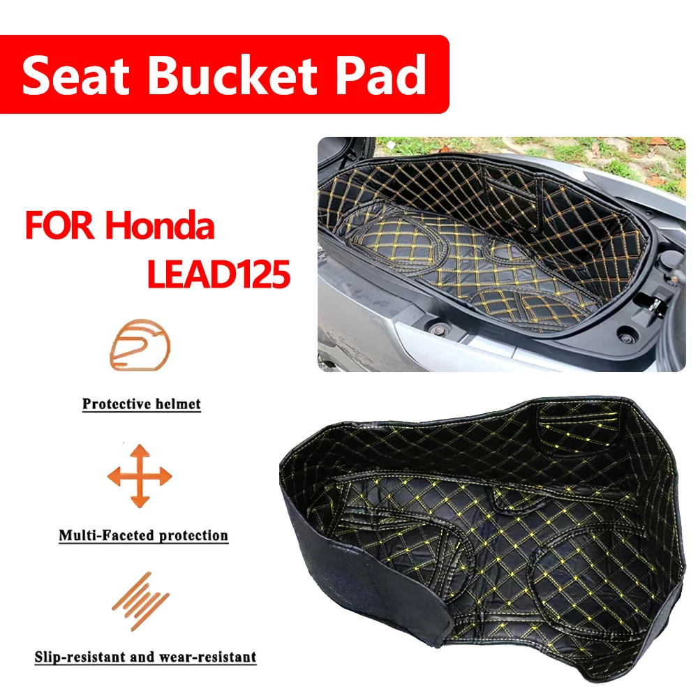 

Для Honda LEAD 125 LEAD 125 2017-2022 ящик для хранения мотоцикла, ведро для сиденья, подушка, аксессуары, износостойкий, водонепроницаемый