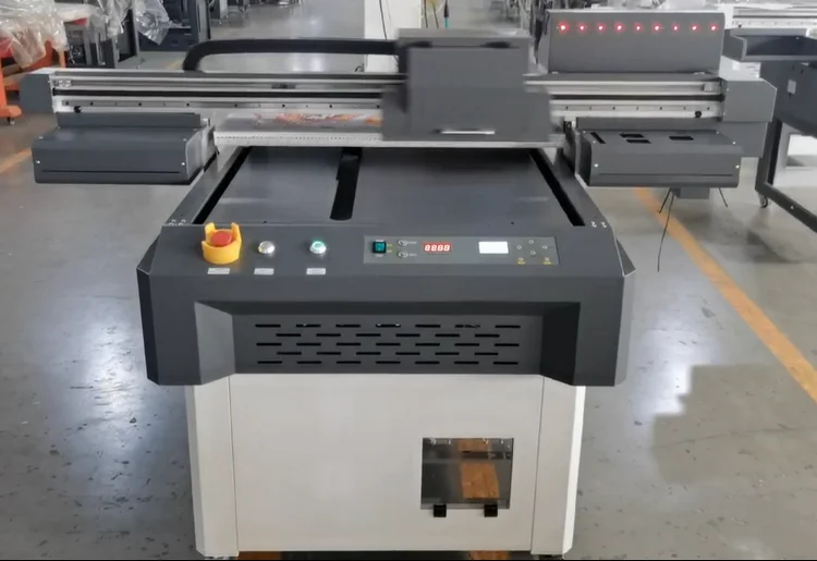 Hot sale 6090 DTF UV flatbed printer ( 2/3pcs tx800/xp600 optional ,CMYKLcLmWV,Photoprint equipped )