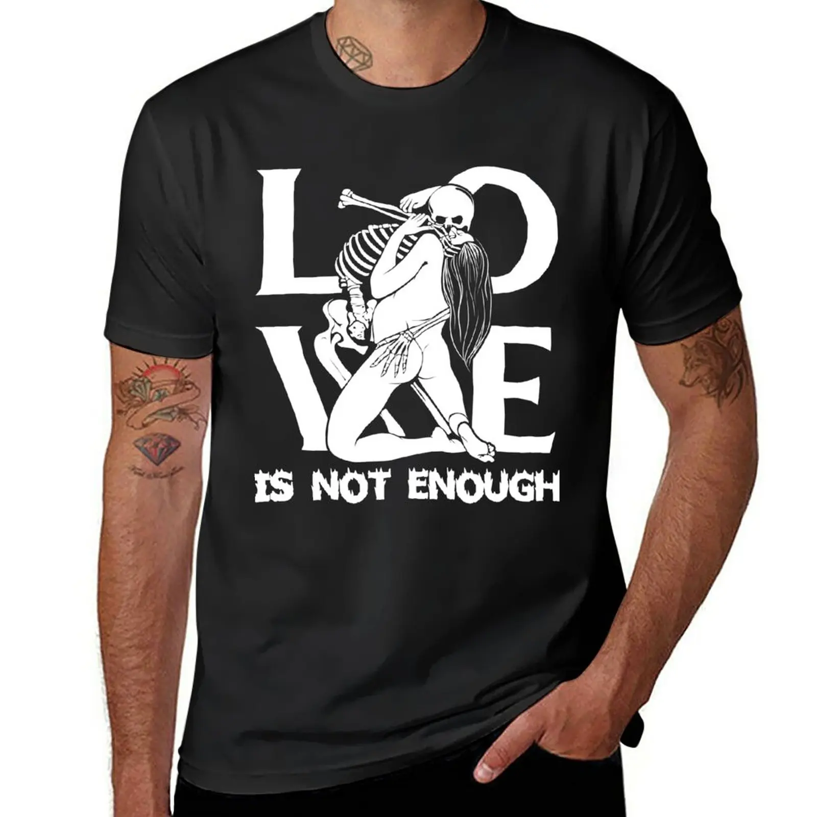 

New Love is not enough T-Shirt cute tops vintage t shirt plus size t shirts korean fashion fitted t shirts for men