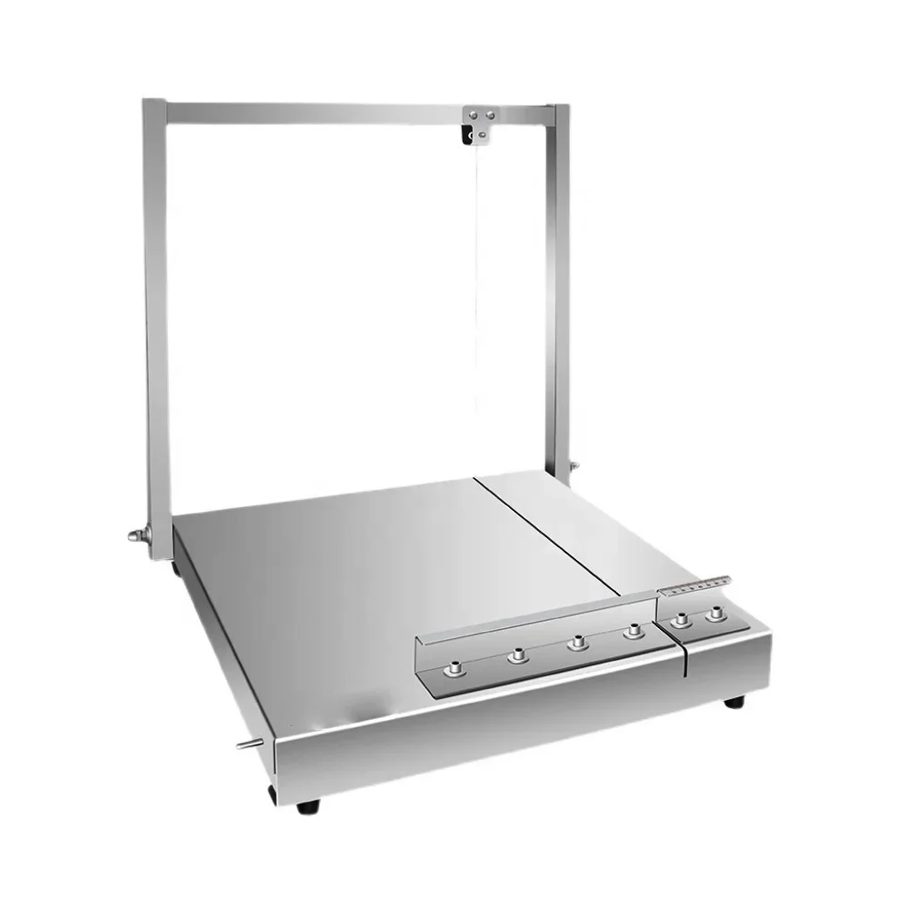 

304 Stainless Steel Material Cheese Block Slicer Cheese Butter Guitar Cutter Cheese Wire Slicer Cutter Board Kit