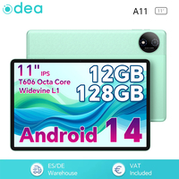 Odea A11 Android 14 Tablet Unisoc T606 Octa Core Max 12GB RAM 128GB ROM 11\