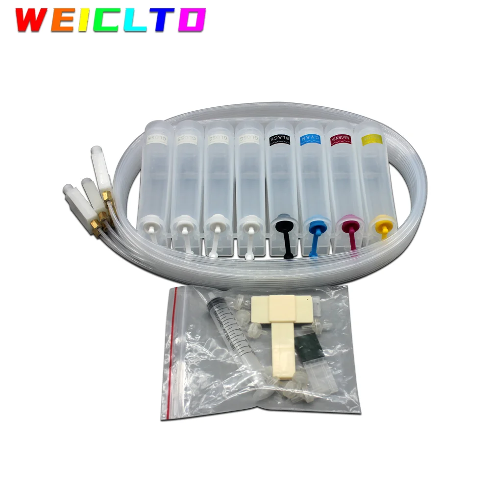 P600 P608 P400 P405 P800 P808 Damper Tube CISS System Kit For EPSON Modified flatbed Printer