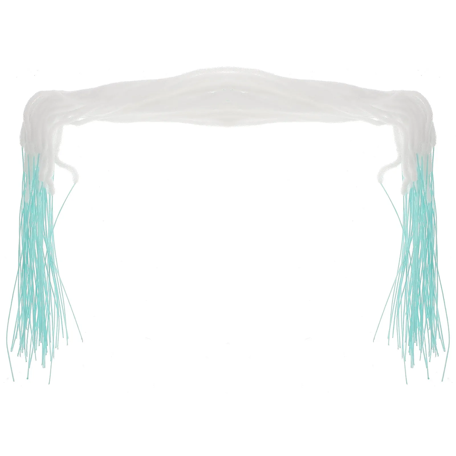 

50 шт. Нитевыводители для зубной нити, для чистки брекетов, коронок и имплантатов, с гибким наконечником, для ухода за полостью рта