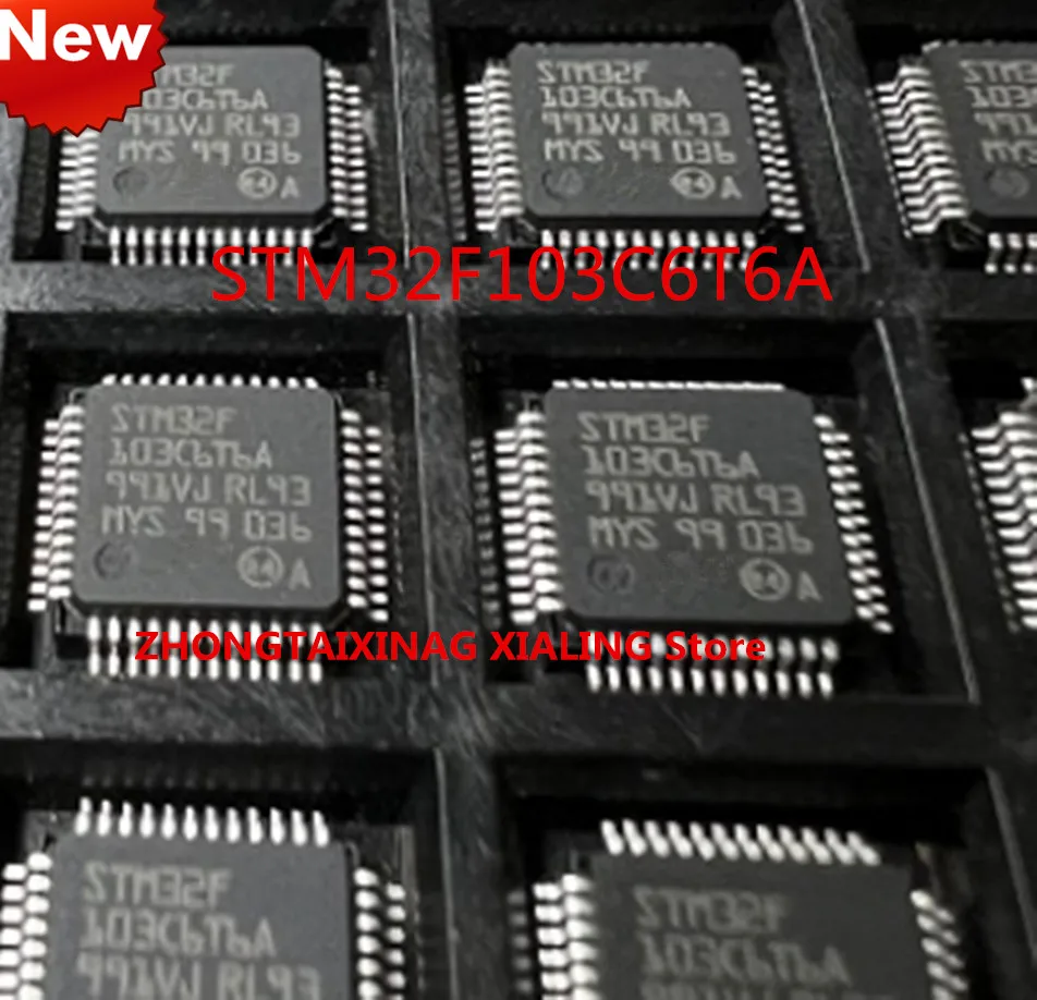 20PCS   STM32F103C6T6A STM32F103C6T6 LQFP-48 chip