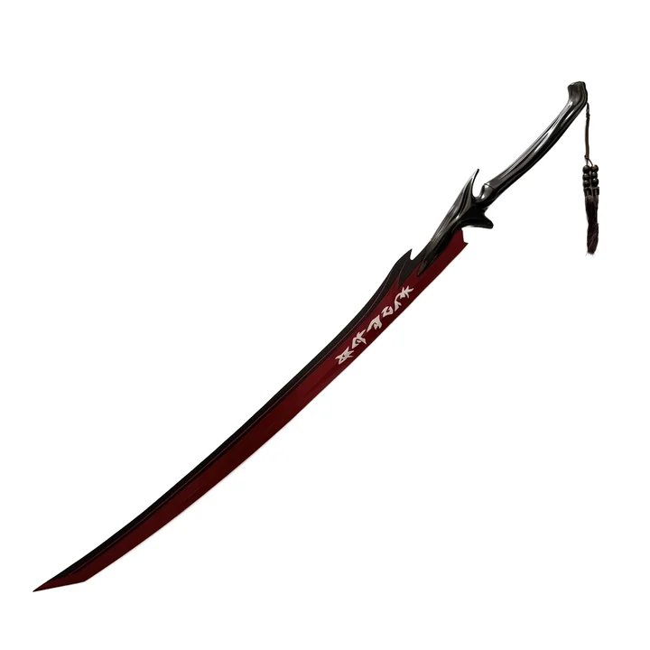 LOL 115cm 1.5kg Game League of Legends Yone's Sword Decor Halloween Props Craft Weapon Model Cosplay Collection Birthday Gift