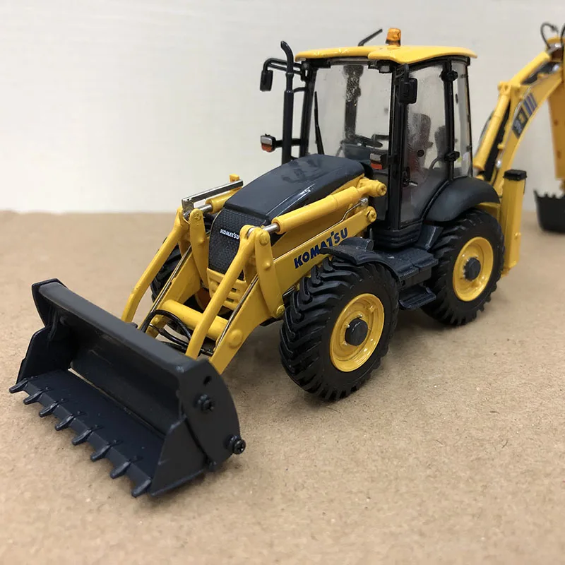 Diecast 1:50 Scale Komatsu 8139 Loader two-end engineering Car Original Finished Alloy Model Simulation Static Collectible Toy