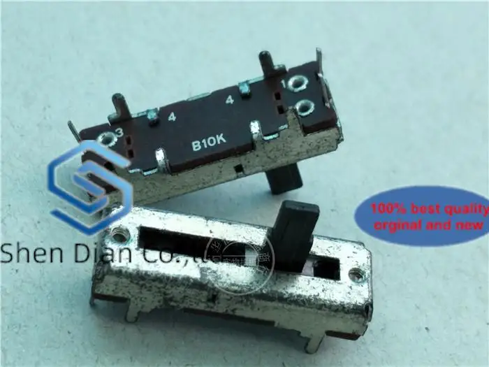 

Original new 1pcs SC-1513N 30MM sliding fader single potentiometer B10K black handle length 10MMC mono