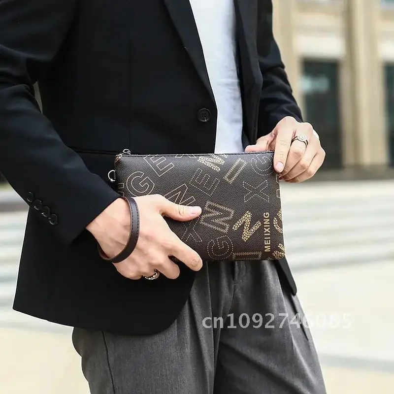 جديد خاص الطباعة نمط الرجال يوم مخلب جودة السفر باد حقيبة رجل قدرة حالة عالية لينة كبيرة لحقيبة يد المغلف