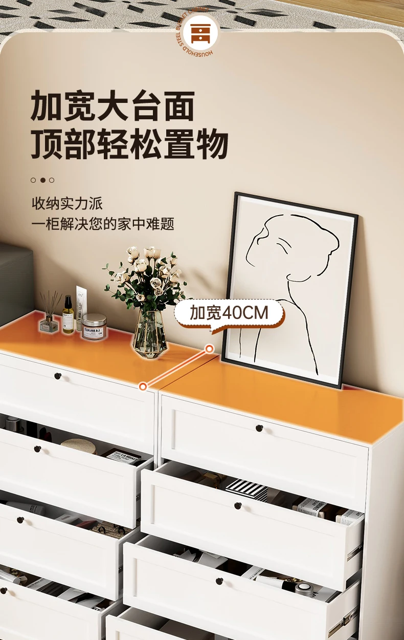 خزانة فولاذية لخزانة الحديد المطاوع البسيطة الحديثة، خزانة بأدراج، خزانة بأدراج متعددة الطبقات لأرضية الرياح الكريمية