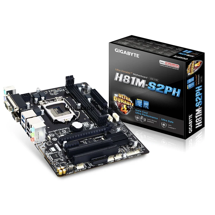 

H81M-S2PH Motherboard Supports 4th Generation H81 Express Chipset SATA Single DDR3 I7 I3 Pentium Celeron