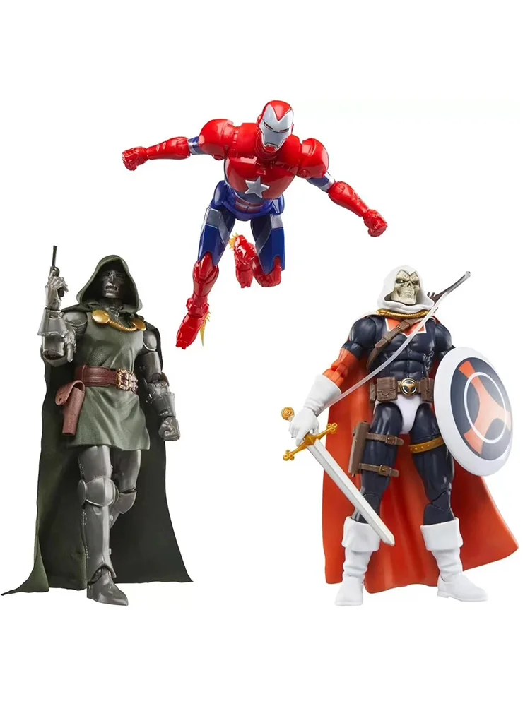 Genuine 85th Marvel Legends Anniversary Exclusive Taskmaster Iron Patroit 3pack 6