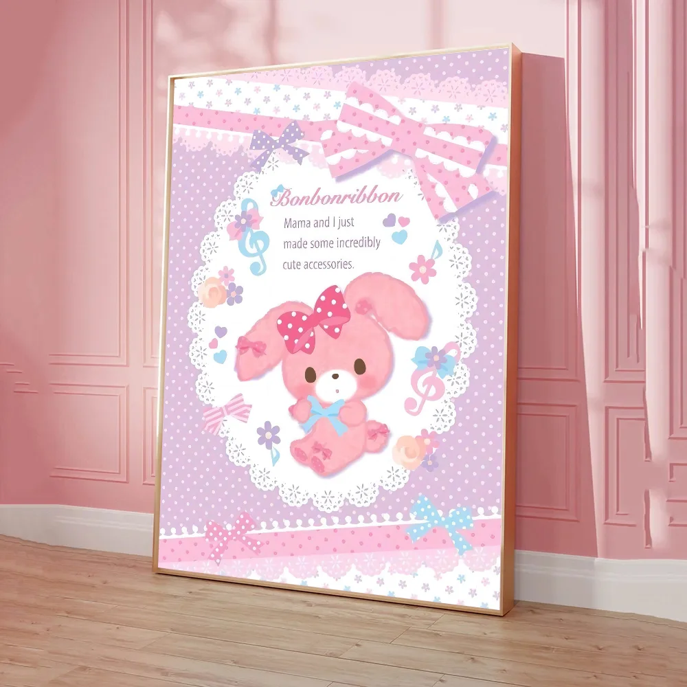 1pc Sugarbunnies Anime Poster Sticky Posters Retro Kraft Paper Sticker DIY Room Bar Cafe Aesthetic Art Wall Painting