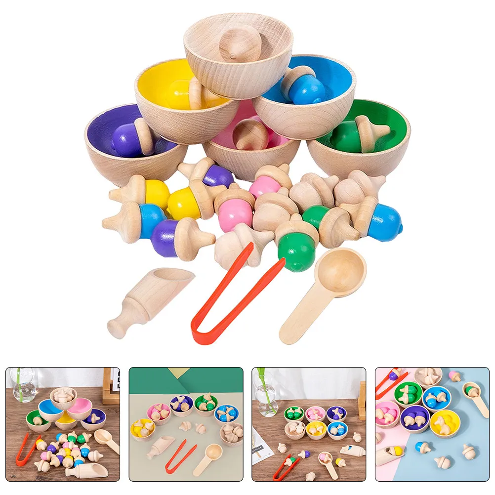 1set-color-classification-cup-wooden-gyroscope-matching-educational-cognitive-early-learning-sorting-counting-game-for-kids