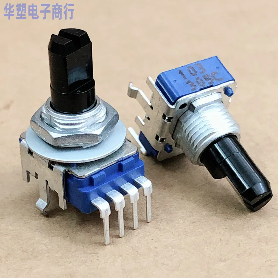 10pcs JAPAN for Sound Keyboard slide wheel 103 10K Potentiometer for KORG PA900 PA800 PA700 PA600 switch vertical shaft 15mm