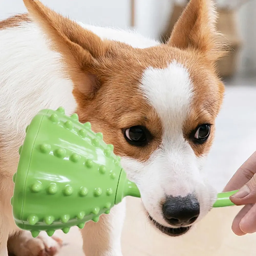 مثيرة للاهتمام لوتس Seedpod الحيوانات الأليفة وحدة التغذية البطيئة الكرة لدغة مقاومة تخفيف الملل التفاعلية الكلب الكلب مضغ جرو #2