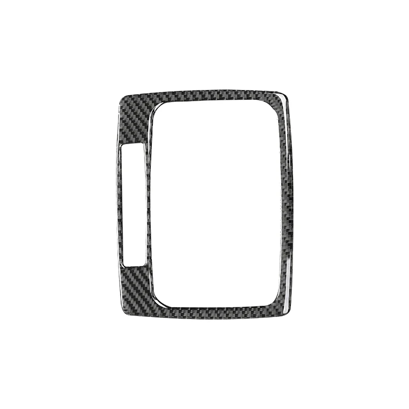 For Mercedes Benz W204 2007-2013 C Class Car Gear Shift Box Panel Decor Cover Trim Decal Carbon Fiber Auto Interior Accessories