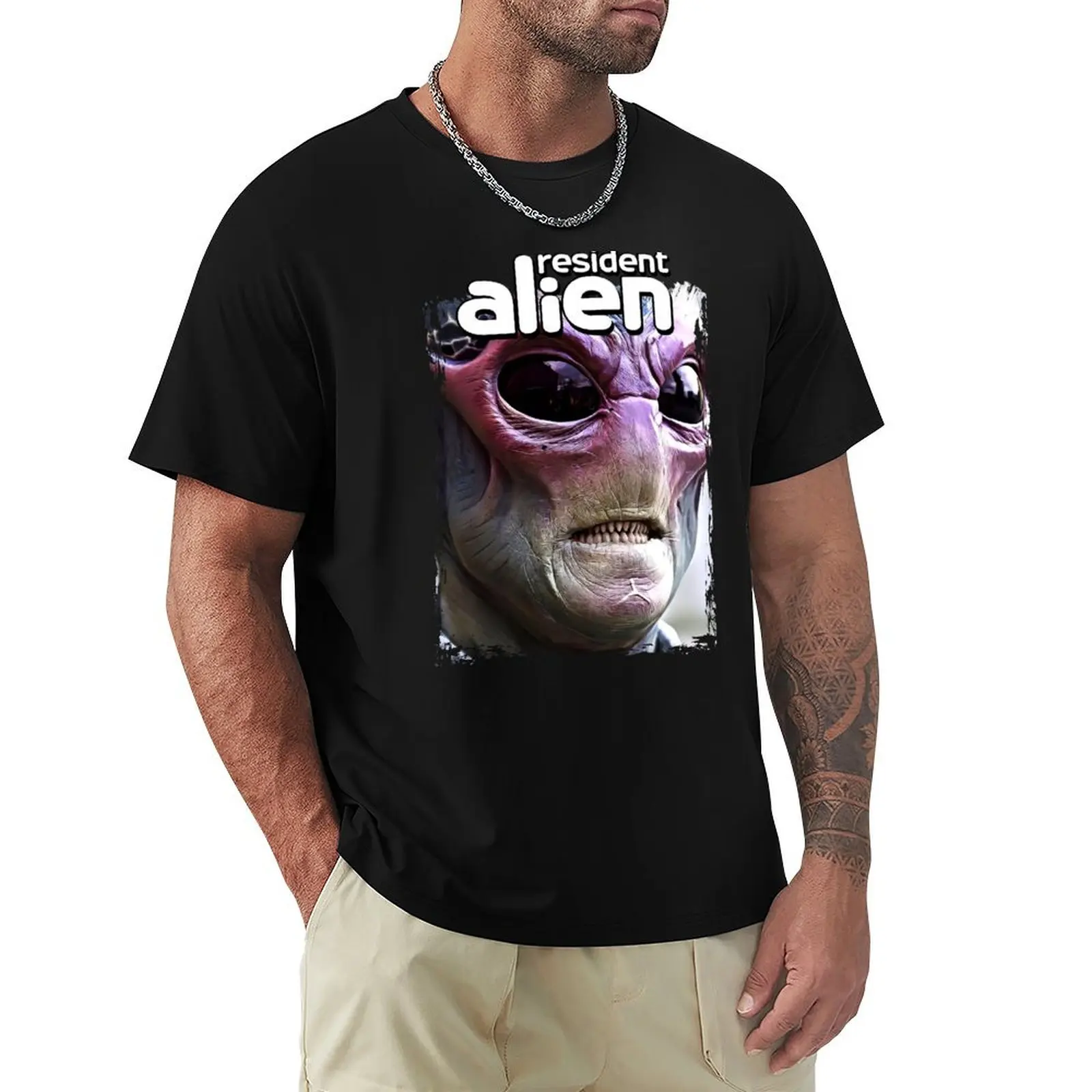 Resident TV For Fans T-Shirt Casual Minimalist Short Sleeve Top
