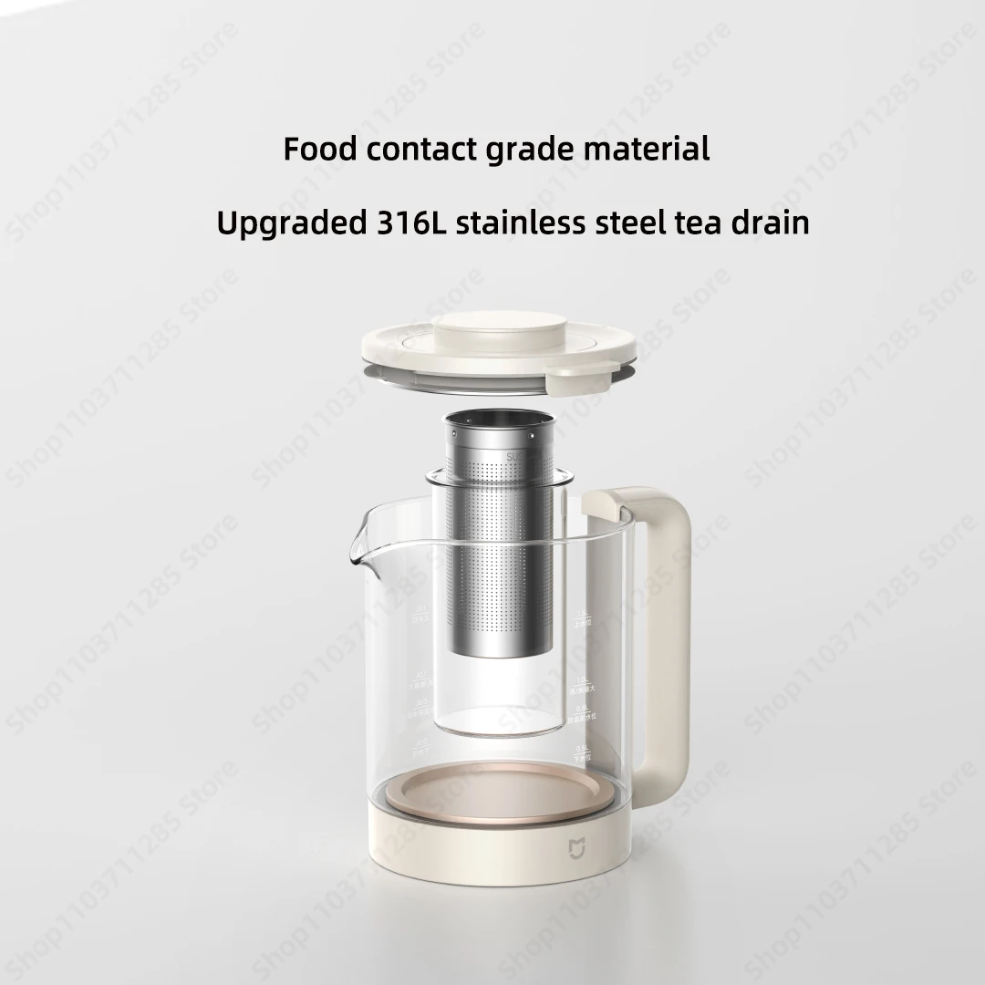 New Xiaomi Mijia multifunctional health Kettle S2 316L stainless steel material 12 hours reservation Prevent dry burning