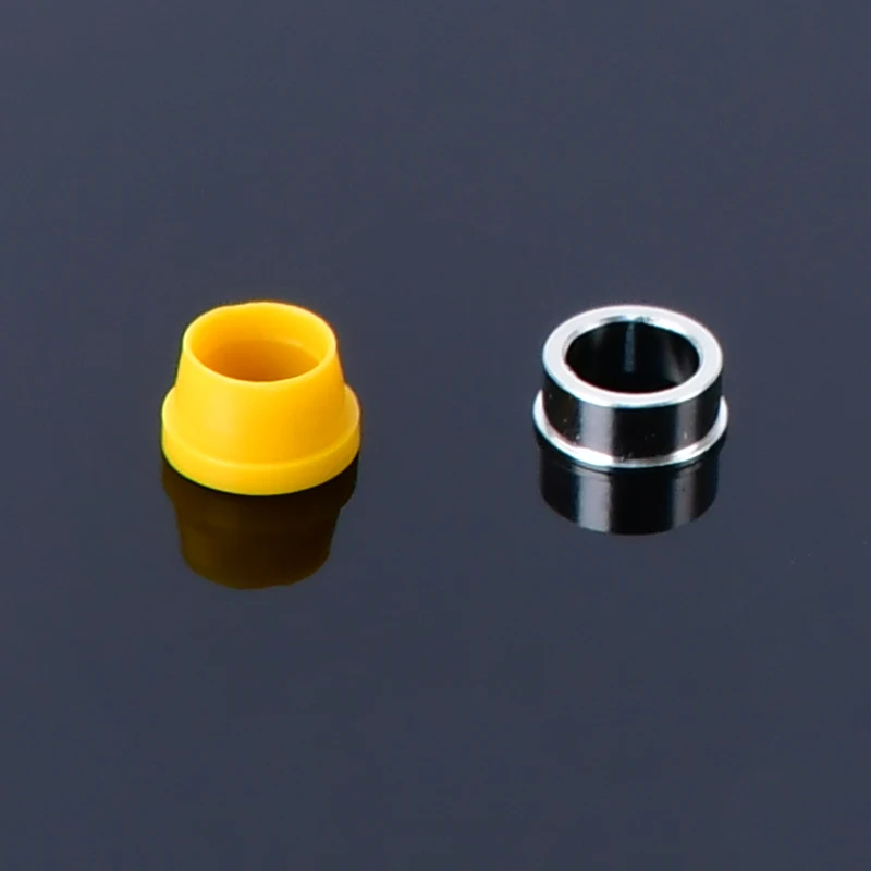 Custom PEEK Plastic Threaded Connectors with Hexagonal Joint Fittings CNC Machined for Industrial Automation