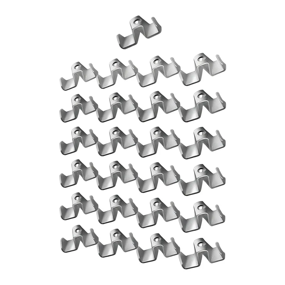 Saddle Clips with Fixing Screws for Grating Bars Designed for Tool Assembly and Stable Installation in Industrial Settings