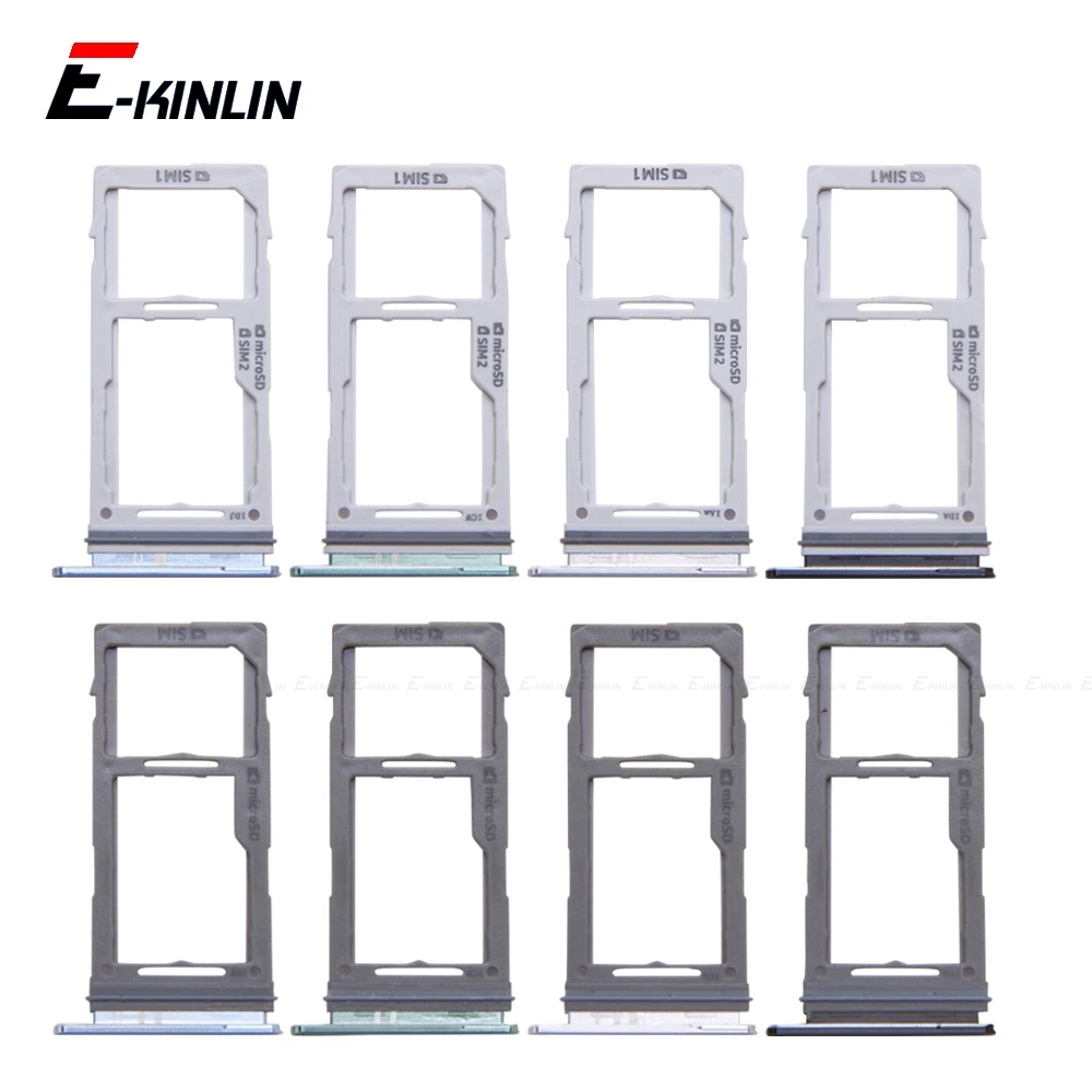 

Держатель гнезда для SIM-карты Micro SD, слот для чтения лотков для Samsung Galaxy S10e G970, адаптер-контейнер, разъем, запасные части