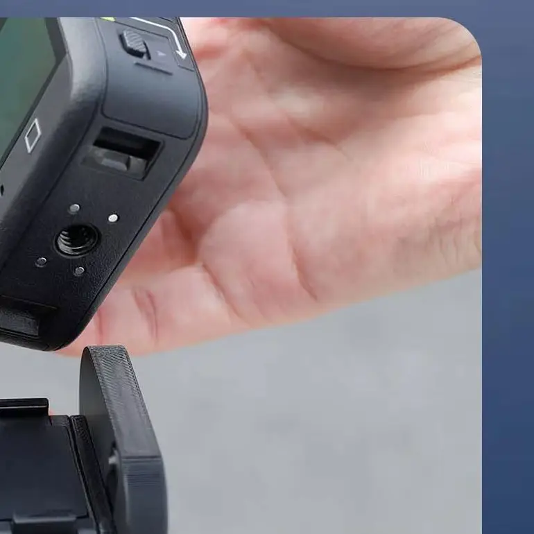 

Lightweight 3D Printed for DJI Osmo 360 Quick-Release Handle Grip Ergonomic Handheld Stabilizer Extension Mount for Camera