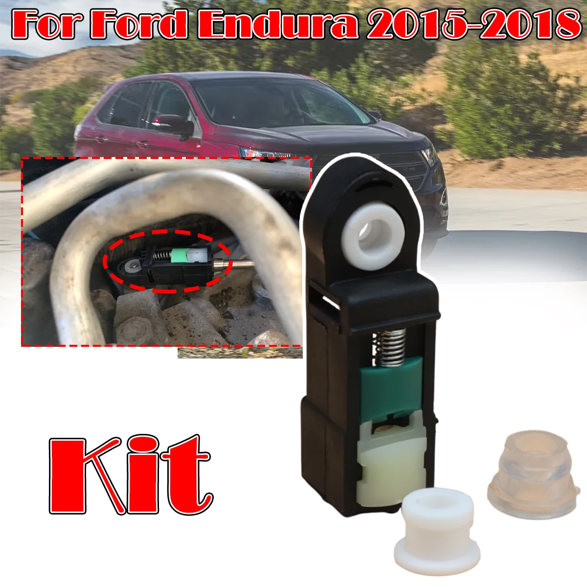 

3cs/kit Shift Cable Bushing For Ford Endura 2015-2018 Lincoln MKC 2015-2017Automatic Transmission Linkage Rod End Repair Grommet