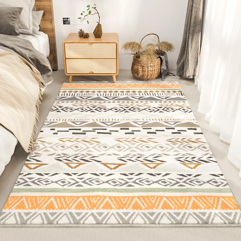 سجادة جانبية لغرفة النوم الشتوية والربيع من VIKAMA - مريحة للنوم والجلوس، عنصر ديكور غرفة النوم الرئيسية الفاخرة #3