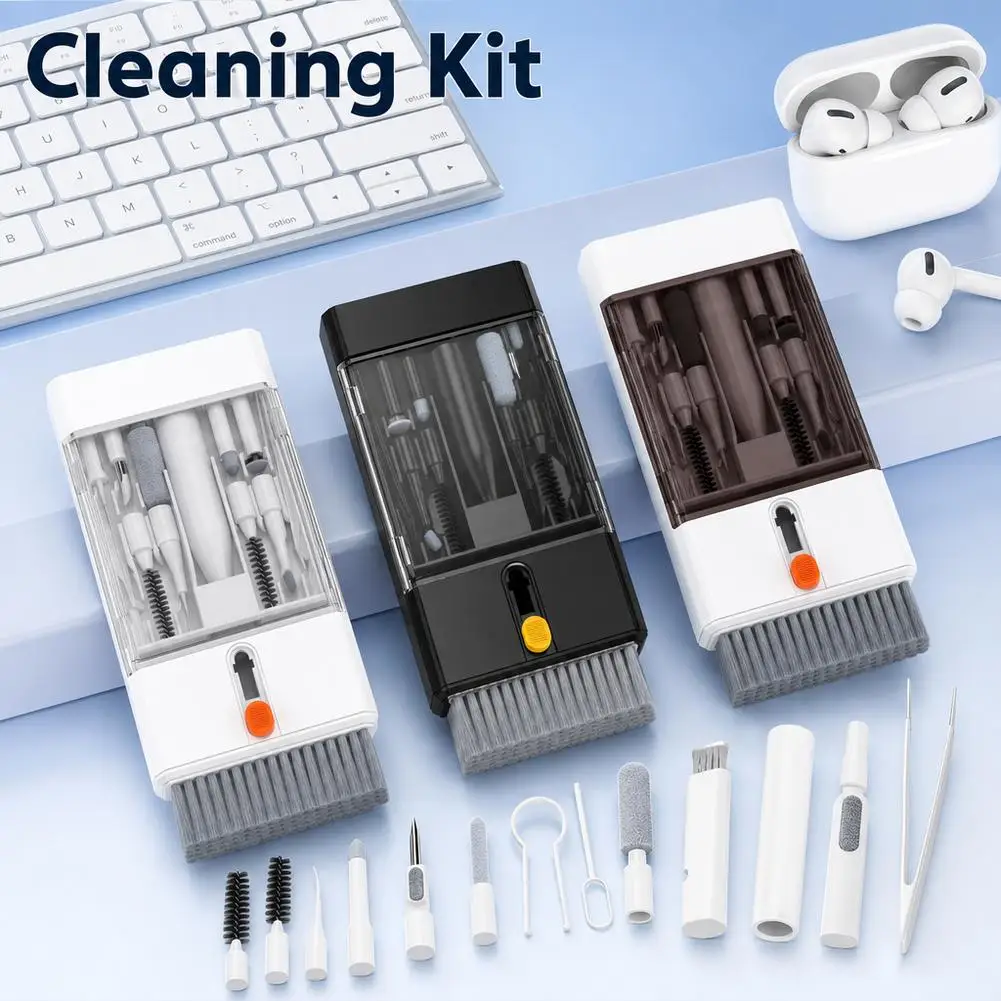22 In 1 Multifunctional Keyboard Cleaning Kit Bluetooth Earphone Cleaner Pen Phone Screen Dust Removal Tools For AirPods